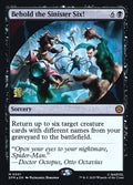 Behold the Sinister Six! – Mythic Magic: The Gathering card from Marvel's Spider-Man Promos (#51s)