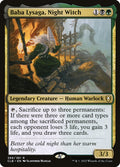 Baba Lysaga, Night Witch – Rare Magic: The Gathering card from Commander Legends: Battle for Baldur's Gate (#266)