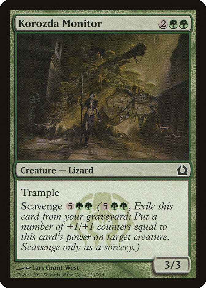 Korozda Monitor – Common Magic: The Gathering card from Return to Ravnica (#129)