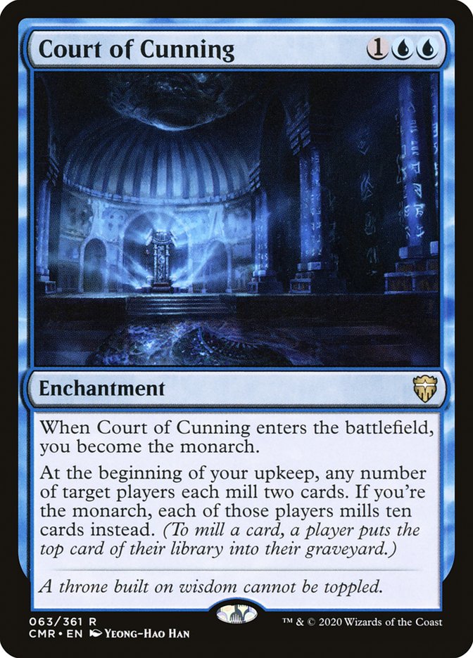 Court of Cunning – Rare Magic: The Gathering card from Commander Legends (#63)