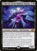 Ashcoat of the Shadow Swarm – Mythic Magic: The Gathering card from Jumpstart 2022 (#19)