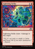 Lightning Strike – Common Magic: The Gathering card from Aetherdrift (#136)