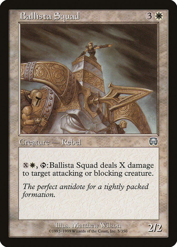 Ballista Squad – Uncommon Magic: The Gathering card from Mercadian Masques (#5)