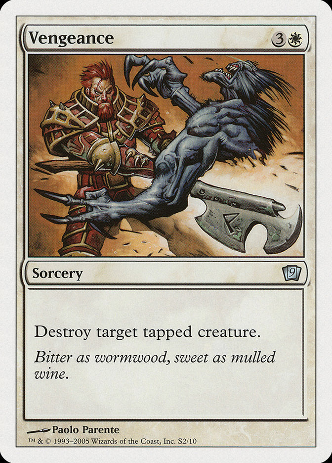 Vengeance – Uncommon Magic: The Gathering card from Ninth Edition (#S2)