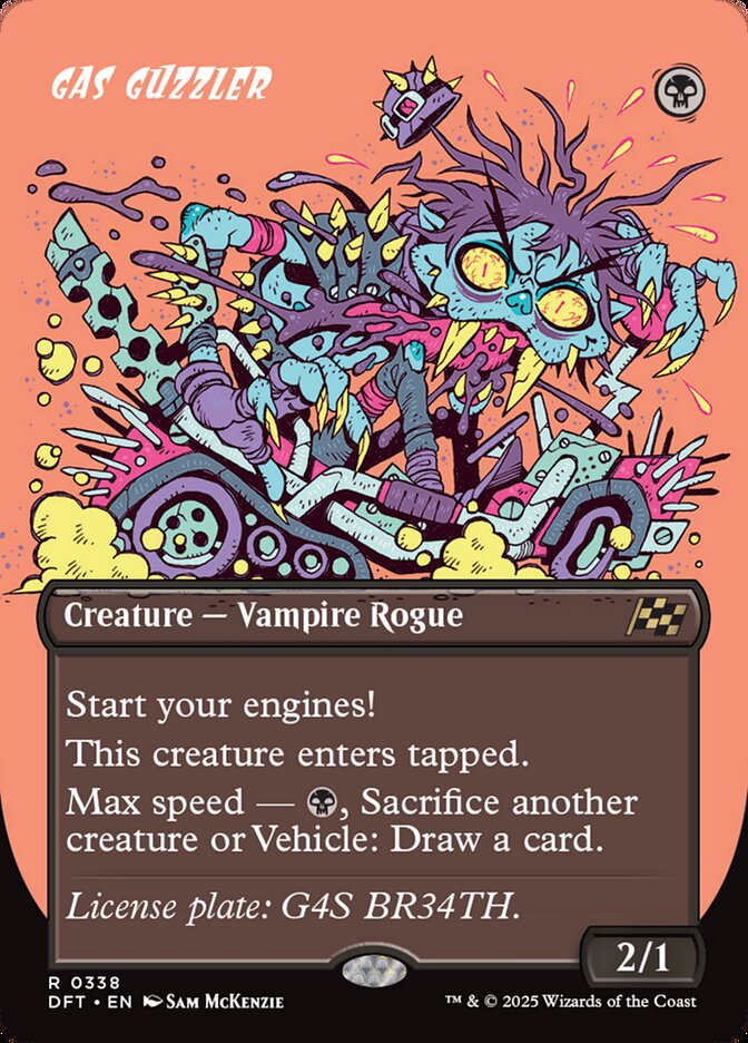 Gas Guzzler – Rare Magic: The Gathering card from Aetherdrift (#338)