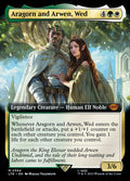 Aragorn and Arwen, Wed – Mythic Magic: The Gathering card from The Lord of the Rings: Tales of Middle-earth (#394)