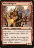 Akroan Sergeant – Common Magic: The Gathering card from Magic Origins (#130)