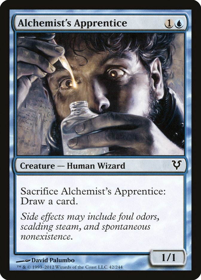 Alchemist's Apprentice – Common Magic: The Gathering card from Avacyn Restored (#42)