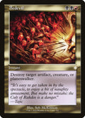 Bedevil – Rare Magic: The Gathering card from The Brothers' War Commander (#121)