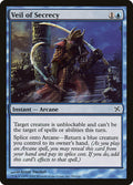Veil of Secrecy – Common Magic: The Gathering card from Betrayers of Kamigawa (#59)