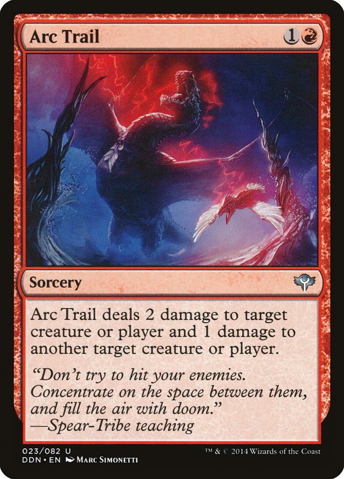 Arc Trail – Uncommon Magic: The Gathering card from Duel Decks: Speed vs. Cunning (#23)