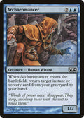 Archaeomancer – Common Magic: The Gathering card from Magic 2014 (#43)