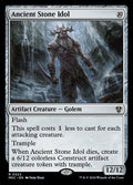 Ancient Stone Idol – Rare Magic: The Gathering card from Murders at Karlov Manor Commander (#222)
