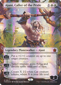 Ajani, Caller of the Pride – Mythic Magic: The Gathering card from Foundations (#417)