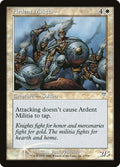 Ardent Militia – Uncommon Magic: The Gathering card from Seventh Edition (#2★)