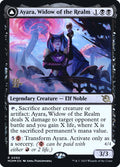 Ayara, Widow of the Realm // Ayara, Furnace Queen – Rare Magic: The Gathering card from March of the Machine Promos (#90s)