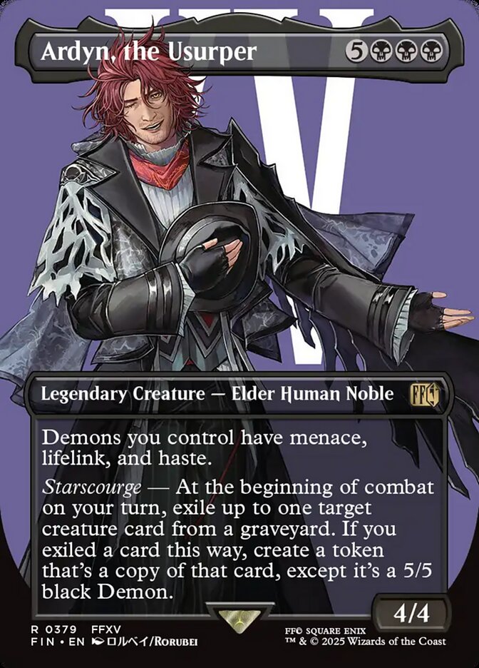Ardyn, the Usurper – Rare Magic: The Gathering card from Final Fantasy (#379)