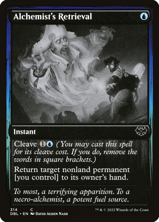 Alchemist's Retrieval – Common Magic: The Gathering card from Innistrad: Double Feature (#314)