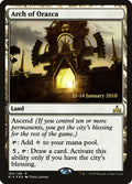 Arch of Orazca – Rare Magic: The Gathering card from Rivals of Ixalan Promos (#185s)