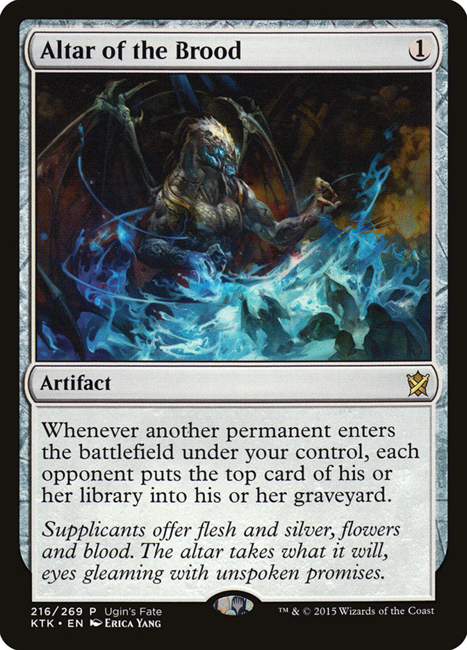 Altar of the Brood – Rare Magic: The Gathering card from Ugin's Fate (#216)