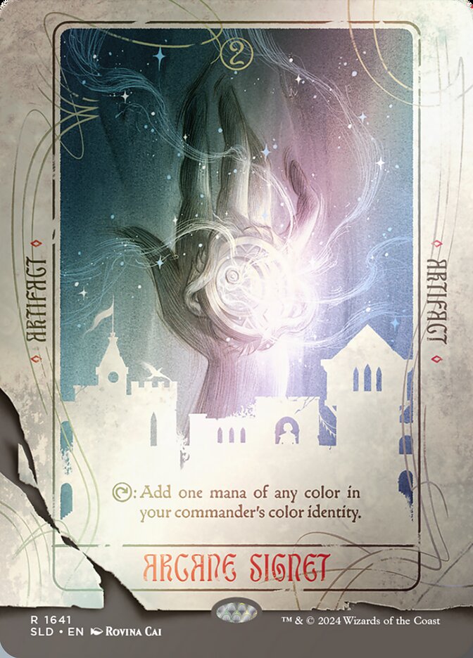 Arcane Signet – Rare Magic: The Gathering card from Secret Lair Drop (#1641★)