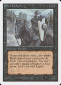 Black Knight – Uncommon Magic: The Gathering card from Unlimited Edition (#95)