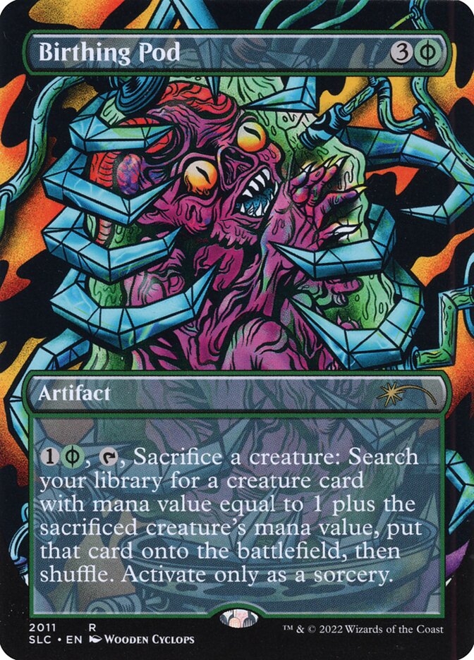 Birthing Pod – Rare Magic: The Gathering card from Secret Lair Countdown (#2011)