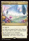Abundant Countryside – Rare Magic: The Gathering card from Lorwyn Eclipsed Commander (#22)