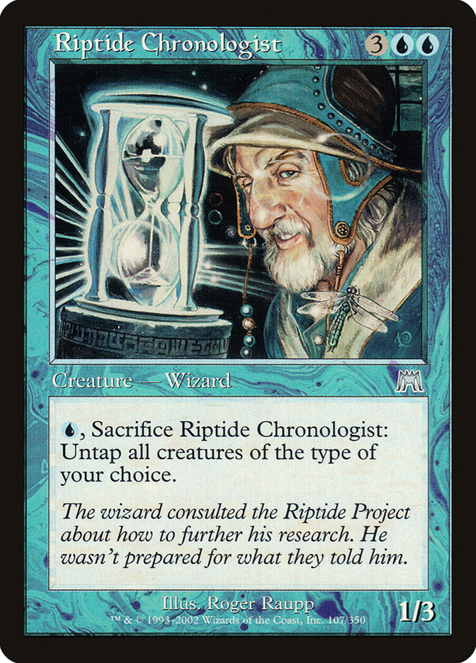 Riptide Chronologist – Uncommon Magic: The Gathering card from Onslaught (#107)
