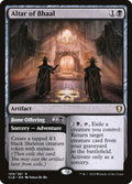 Altar of Bhaal // Bone Offering – Rare Magic: The Gathering card from Commander Legends: Battle for Baldur's Gate (#109)