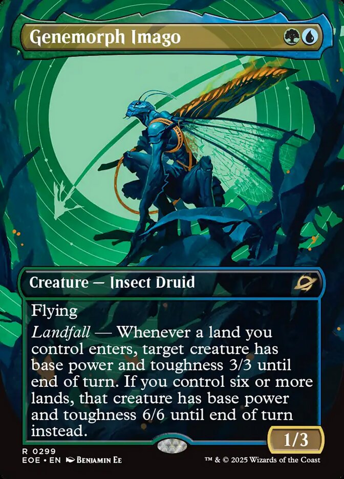 Genemorph Imago – Rare Magic: The Gathering card from Edge of Eternities (#299)