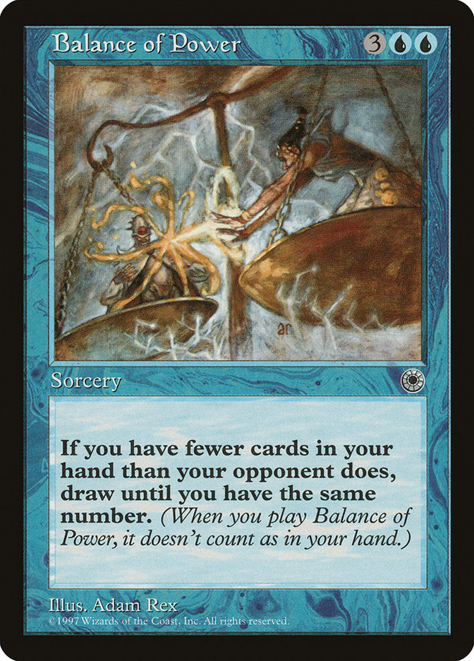 Balance of Power – Rare Magic: The Gathering card from Portal (#41)