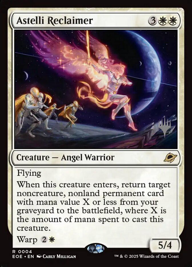 Astelli Reclaimer – Rare Magic: The Gathering card from Edge of Eternities Promos (#4p)