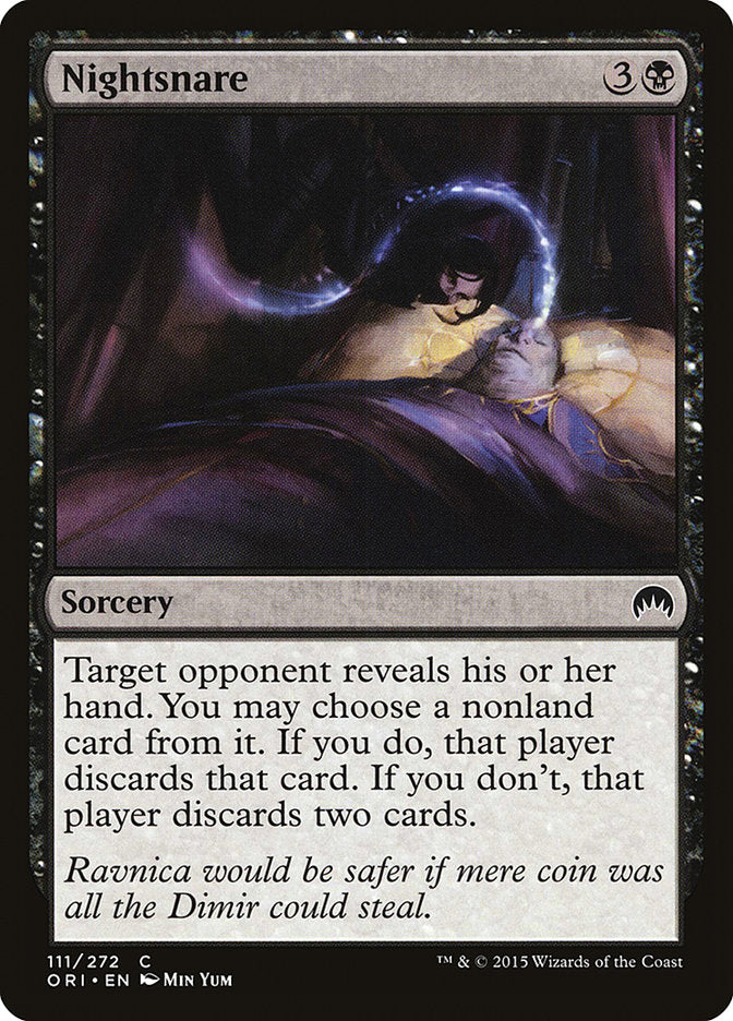 Nightsnare – Common Magic: The Gathering card from Magic Origins (#111)