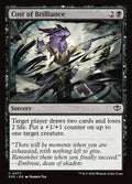 Cost of Brilliance – Common Magic: The Gathering card from Secrets of Strixhaven (#77)