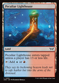 Peculiar Lighthouse – Common Magic: The Gathering card from Duskmourn: House of Horror (#265)