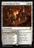 An Unexpected Party // At the Door – Rare Magic: The Gathering card from The Hobbit (#29)