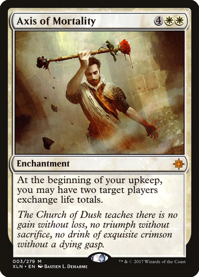 Axis of Mortality – Mythic Magic: The Gathering card from Ixalan (#3)