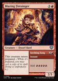 Blazing Firesinger // Seething Song – Uncommon Magic: The Gathering card from Secrets of Strixhaven (#109)