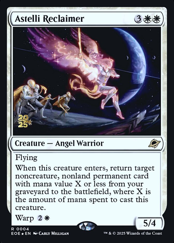 Astelli Reclaimer – Rare Magic: The Gathering card from Edge of Eternities Promos (#4s)