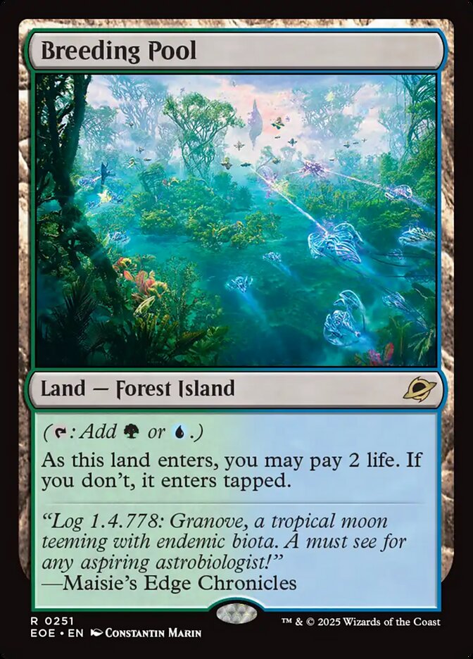 Breeding Pool – Rare Magic: The Gathering card from Edge of Eternities (#251)