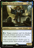 Kaseto, Orochi Archmage – Mythic Magic: The Gathering card from Commander 2021 (#221)