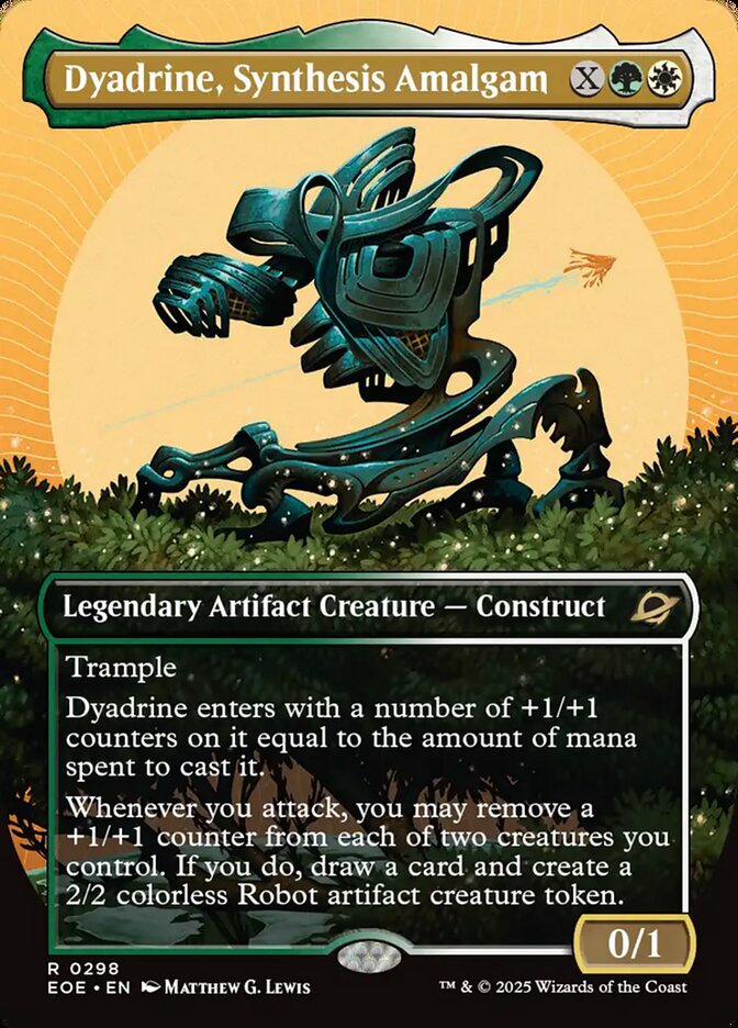 Dyadrine, Synthesis Amalgam – Rare Magic: The Gathering card from Edge of Eternities (#298)
