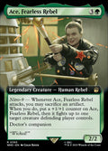 Ace, Fearless Rebel – Rare Magic: The Gathering card from Doctor Who (#393)