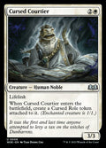 Cursed Courtier – Uncommon Magic: The Gathering card from Wilds of Eldraine (#9)