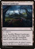 Warped Landscape – Common Magic: The Gathering card from Commander 2018 (#291)