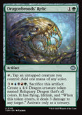 Dragonbroods' Relic – Uncommon Magic: The Gathering card from Tarkir: Dragonstorm (#140)
