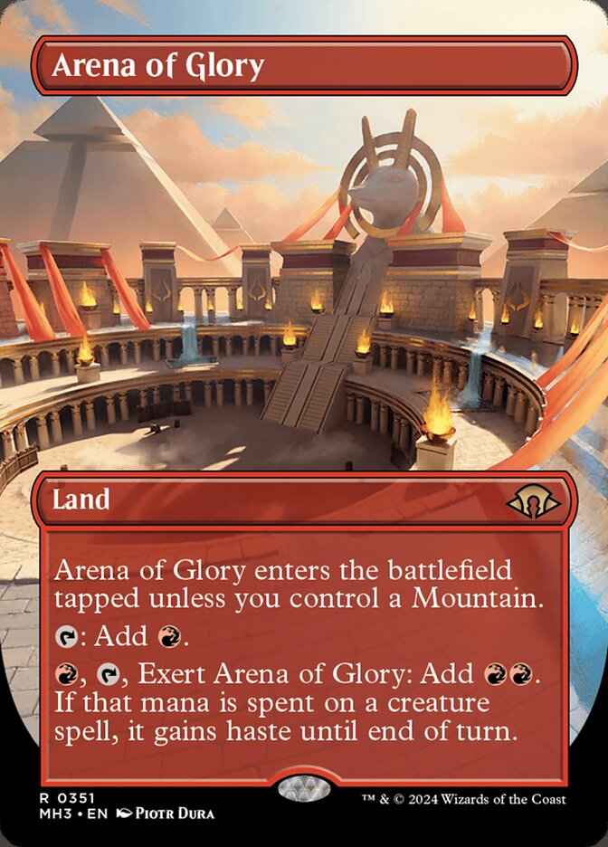 Arena of Glory – Rare Magic: The Gathering card from Modern Horizons 3 (#351)