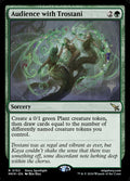 Audience with Trostani – Rare Magic: The Gathering card from Murders at Karlov Manor Promos (#152p)