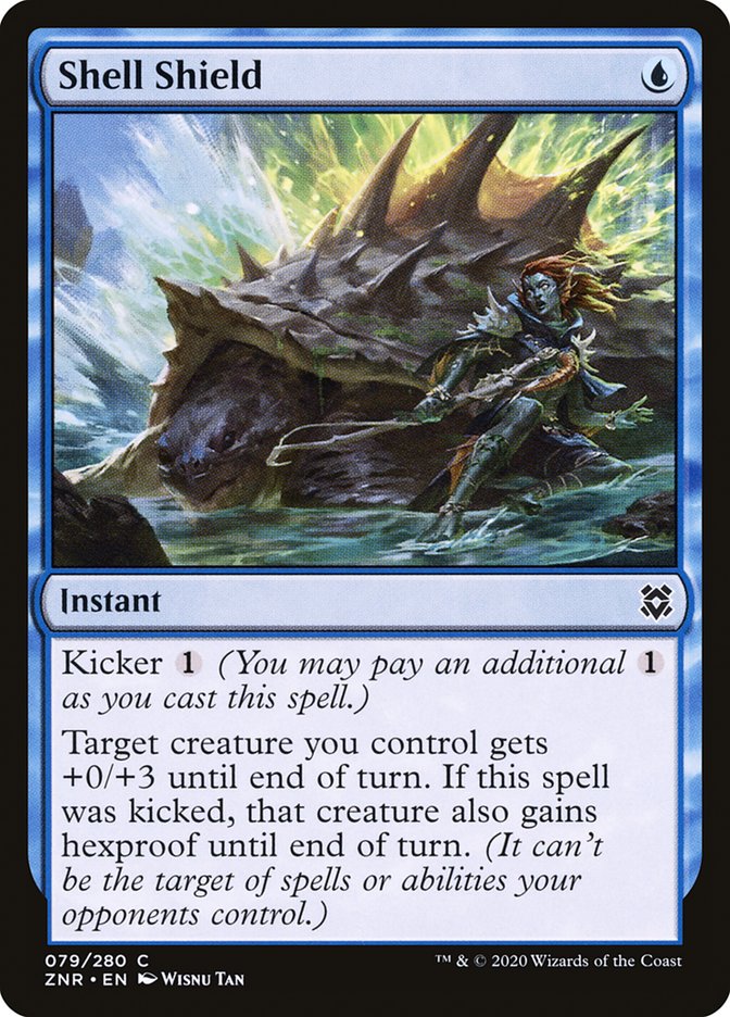Shell Shield – Common Magic: The Gathering card from Zendikar Rising (#79)